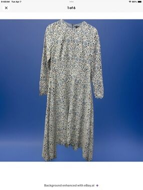 Legally Red Maxi Dress with Intricate Guipure and Floral Lace. NWT Size 10